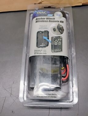 Trac Anchor Winch Wireless Remote Kit - Black, Red & Yellow Wiring